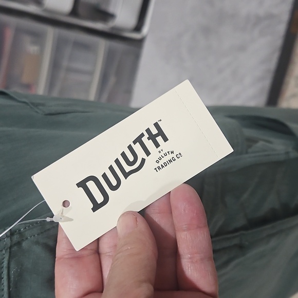 Duluth Green Utility Overalls New With Tags Size XL 29" inseam - Picture 7 of 12